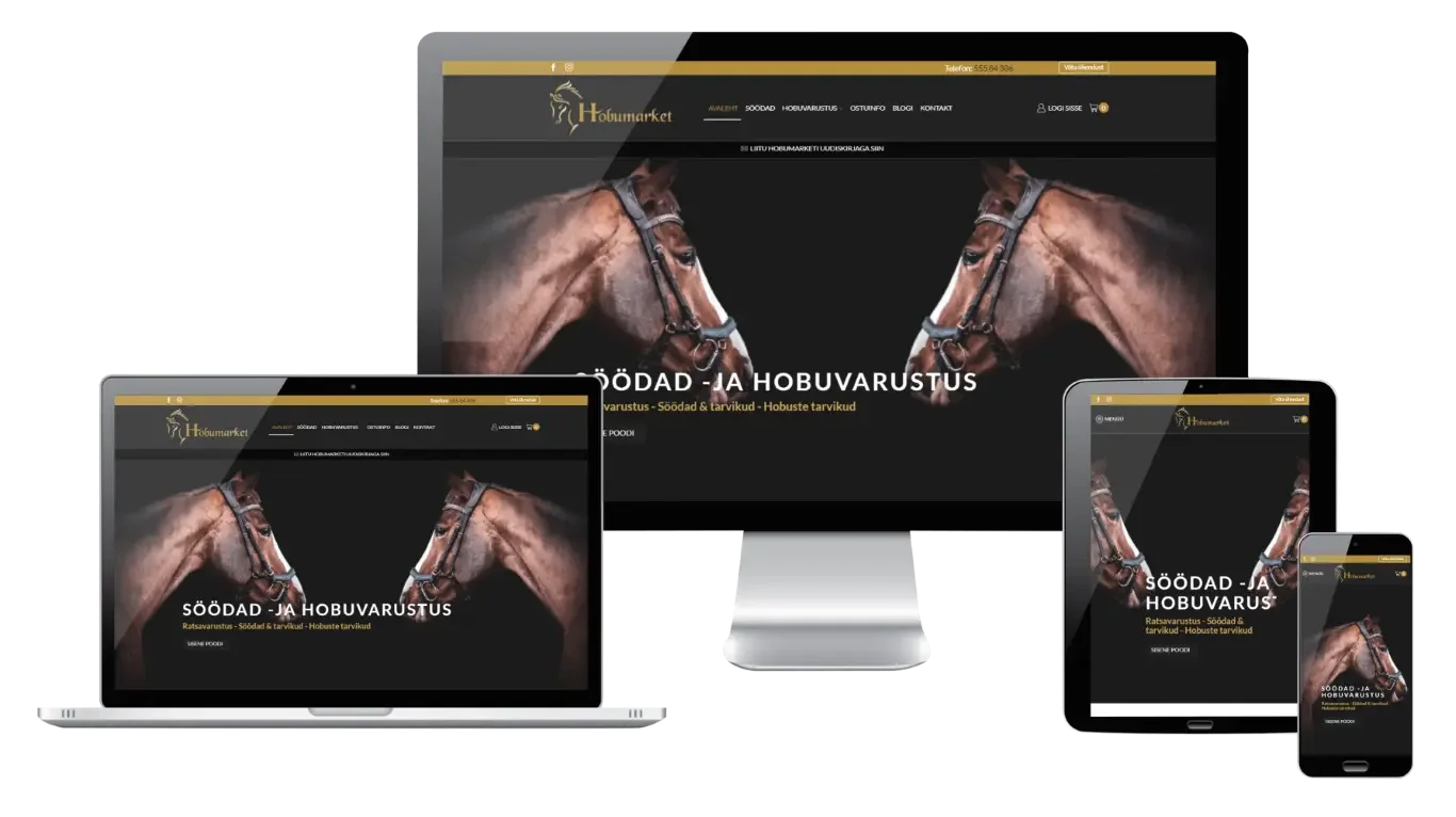Hobumarket online store