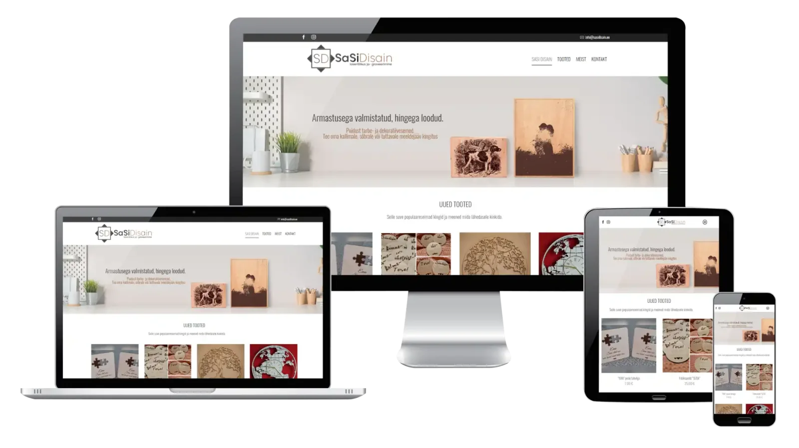 SaSi Disain online store