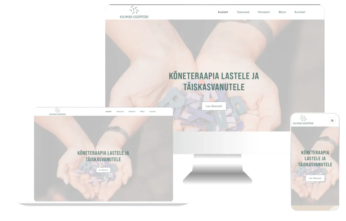 Kõneteraapia lastele ja täiskasvanutele